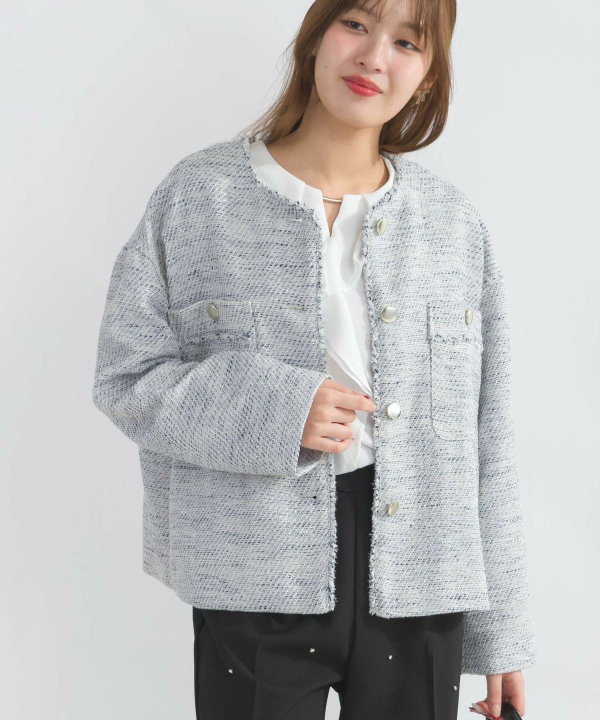 model：H165　着用サイズ：M　ブラック