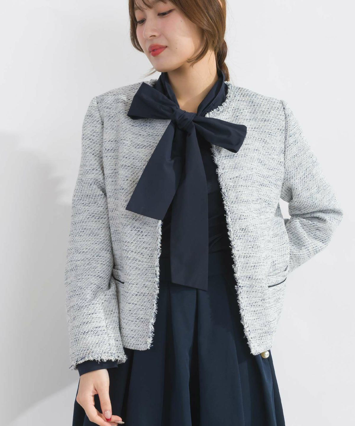 model：H165　着用サイズ：M　ブラック