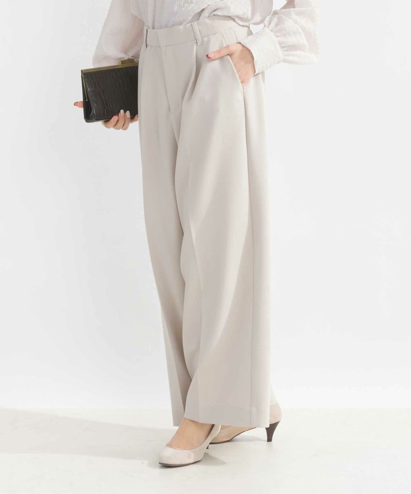 【美品】ENFOLD　ダブルクロスストレッチタックワンピース　シフォン　38／M zz-3210911110299_424-1.jpg?