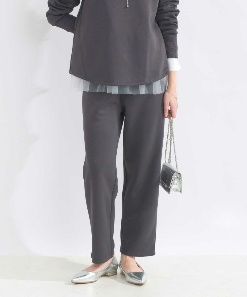 model：H165　着用サイズ：M　チャコールグレー