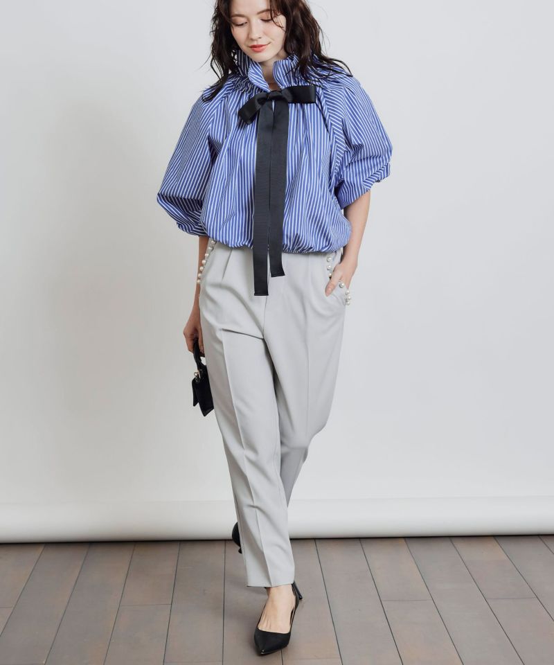 model：H155　着用サイズ：M　ブルー系その他