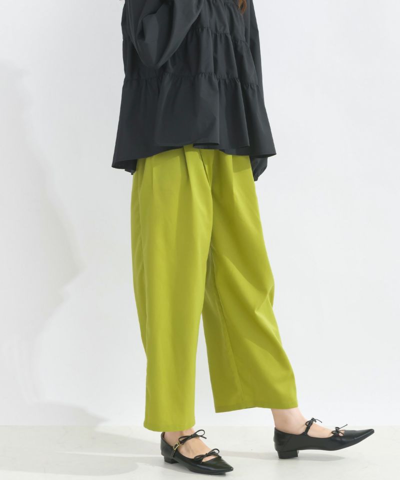 専用LOHEN バイカラーカットオフタックパンツ 2024SS】バイカラーベルト2タックパンツ – LOHEN