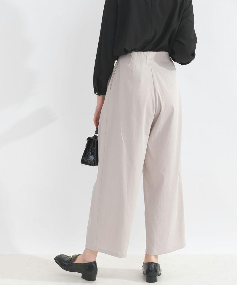 ビアズリー　ウエストリブフロントタックパンツ 今期・新品】BEARDSLEY ウエストリブフロントタックパンツ