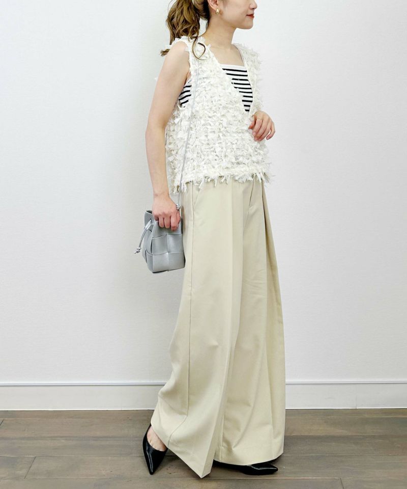 リボンフリンジベスト | PICCIN (ピッチン) 公式通販