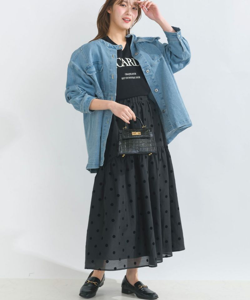 model：H165　着用サイズ：M　ブラック