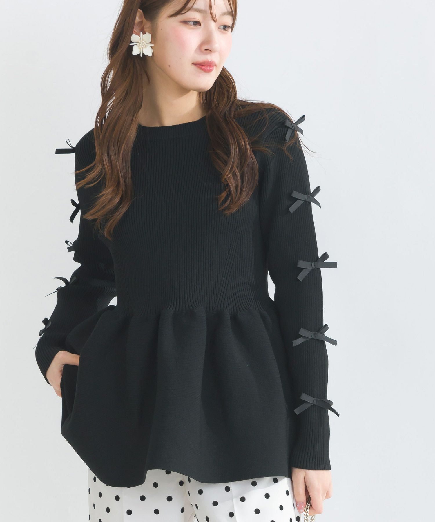 【本日限定最終価格】girlish ヴィンテージへプラムリメイクニット 本日限定最終価格】girlish ヴィンテージへプラムリメイクニット 本日