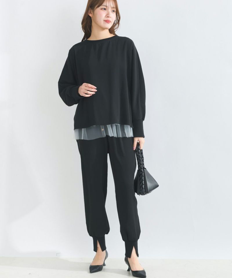 model：H165　着用サイズ：M　ブラック　セットアップで