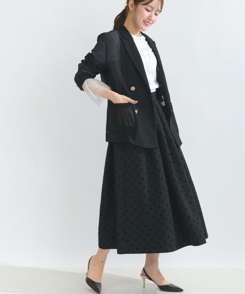 model：H165　着用サイズ：M　ブラック