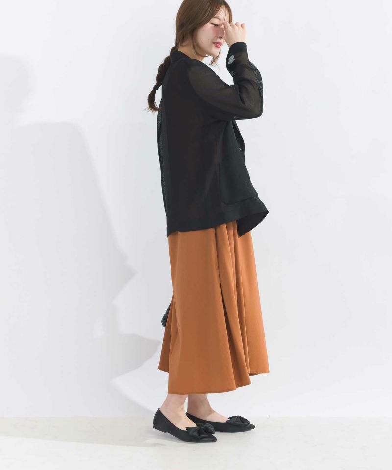 model：H165　着用サイズ：M　ブラック