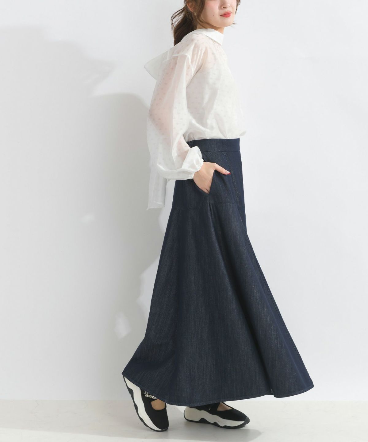 model：H165　着用サイズ：M