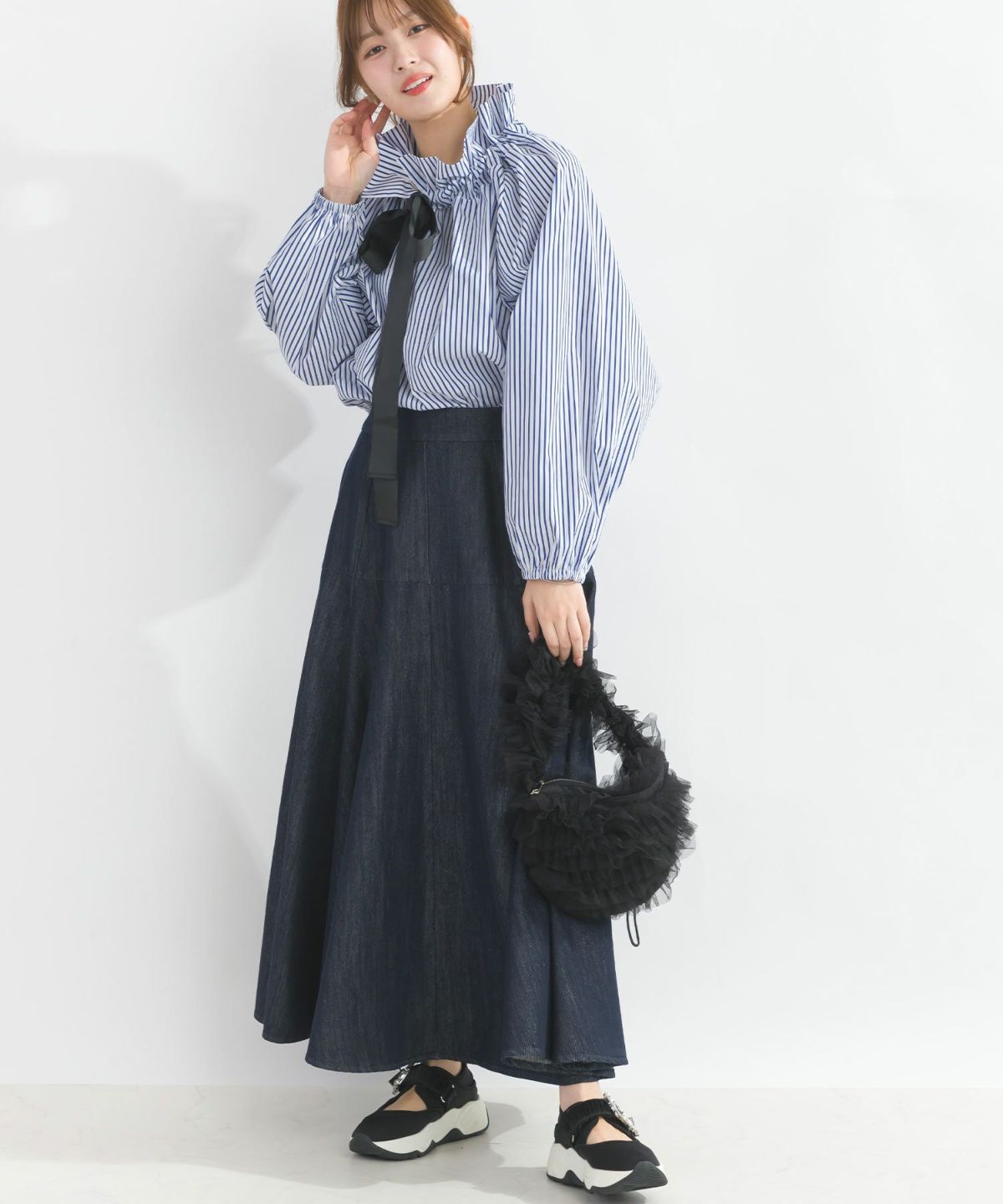 model：H165　着用サイズ：M