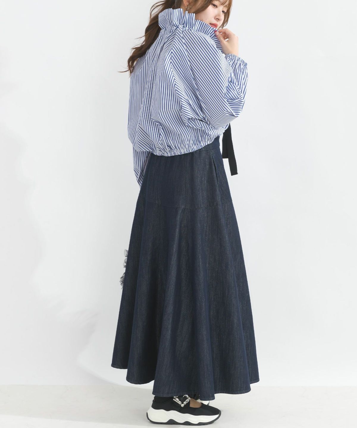 model：H165　着用サイズ：M