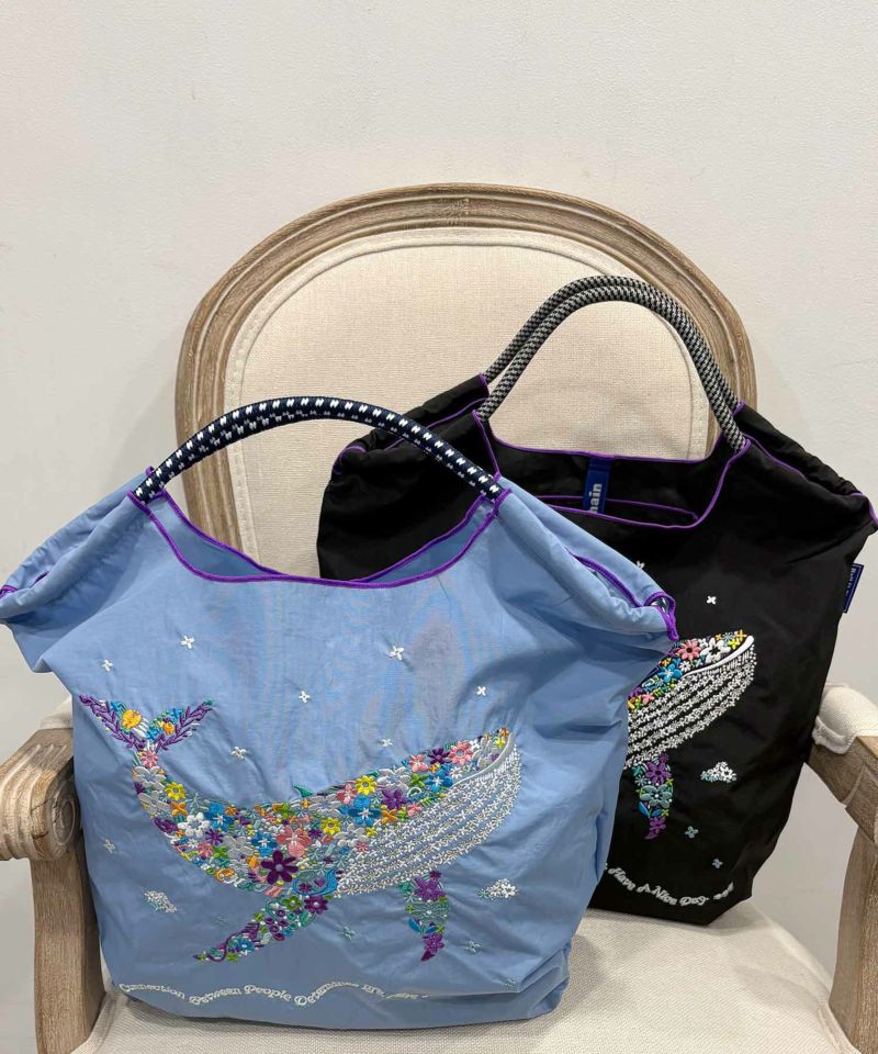 Ball&Chain]shopping bag-F.Whale(M) | PICCIN (ピッチン) 公式通販