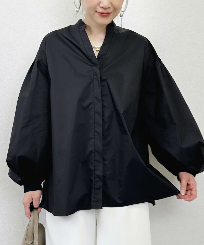 model：H164　着用サイズ：M　ブラック