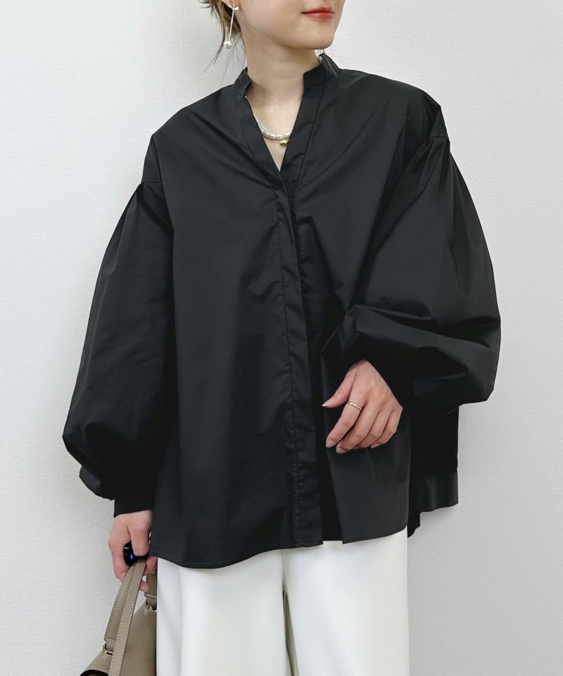 model：H164　着用サイズ：M　ブラック