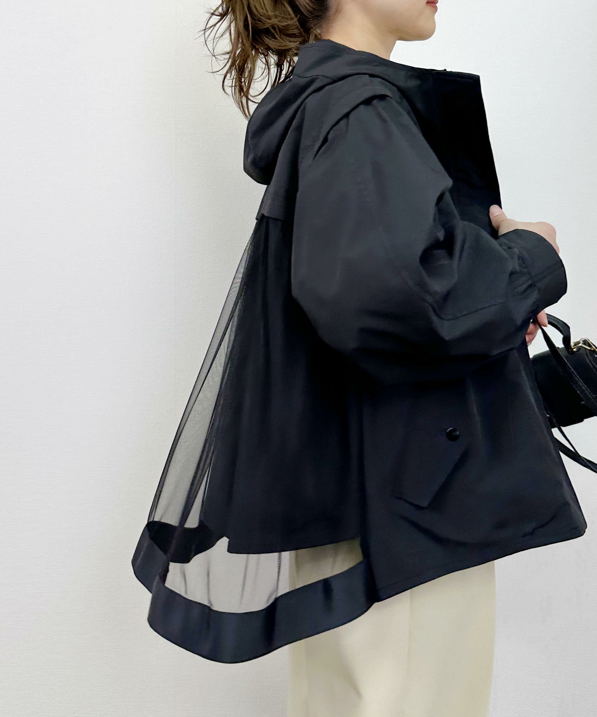 model：H164　着用サイズ：M　ブラック