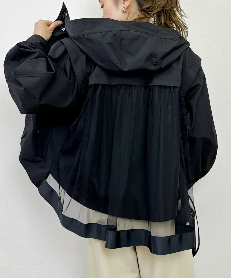 model：H164　着用サイズ：M　ブラック