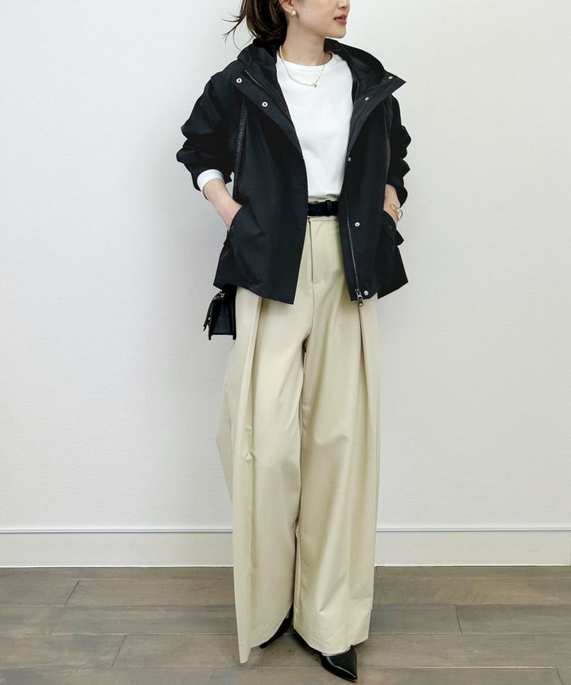 model：H164　着用サイズ：M　ブラック