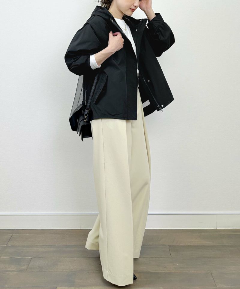 model：H164　着用サイズ：M　ブラック