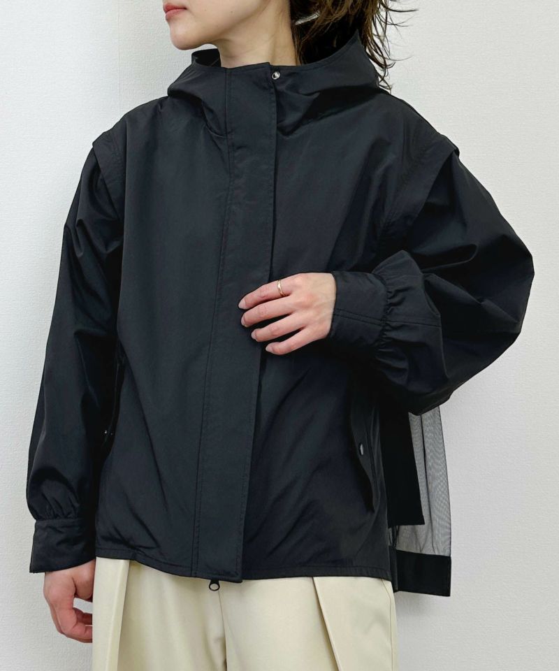 model：H164　着用サイズ：M　ブラック