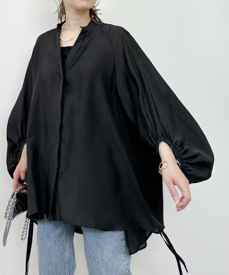 model：H164　着用サイズ：M　ブラック
