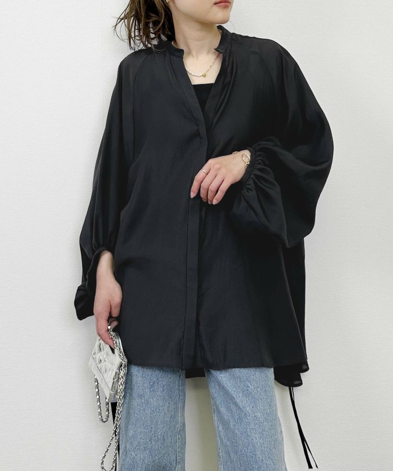 model：H164　着用サイズ：M　ブラック