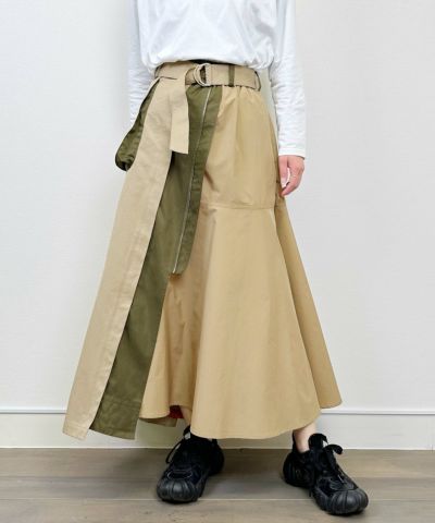 リズレー RISLEY コンビネーションスカート ベージュ ロングスカート Risley | PICCIN (ピッチン) 公式通販