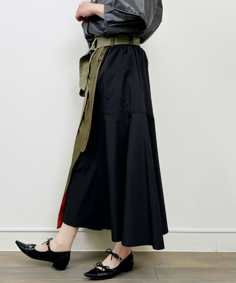 model：H164　着用サイズ：M　カーキ