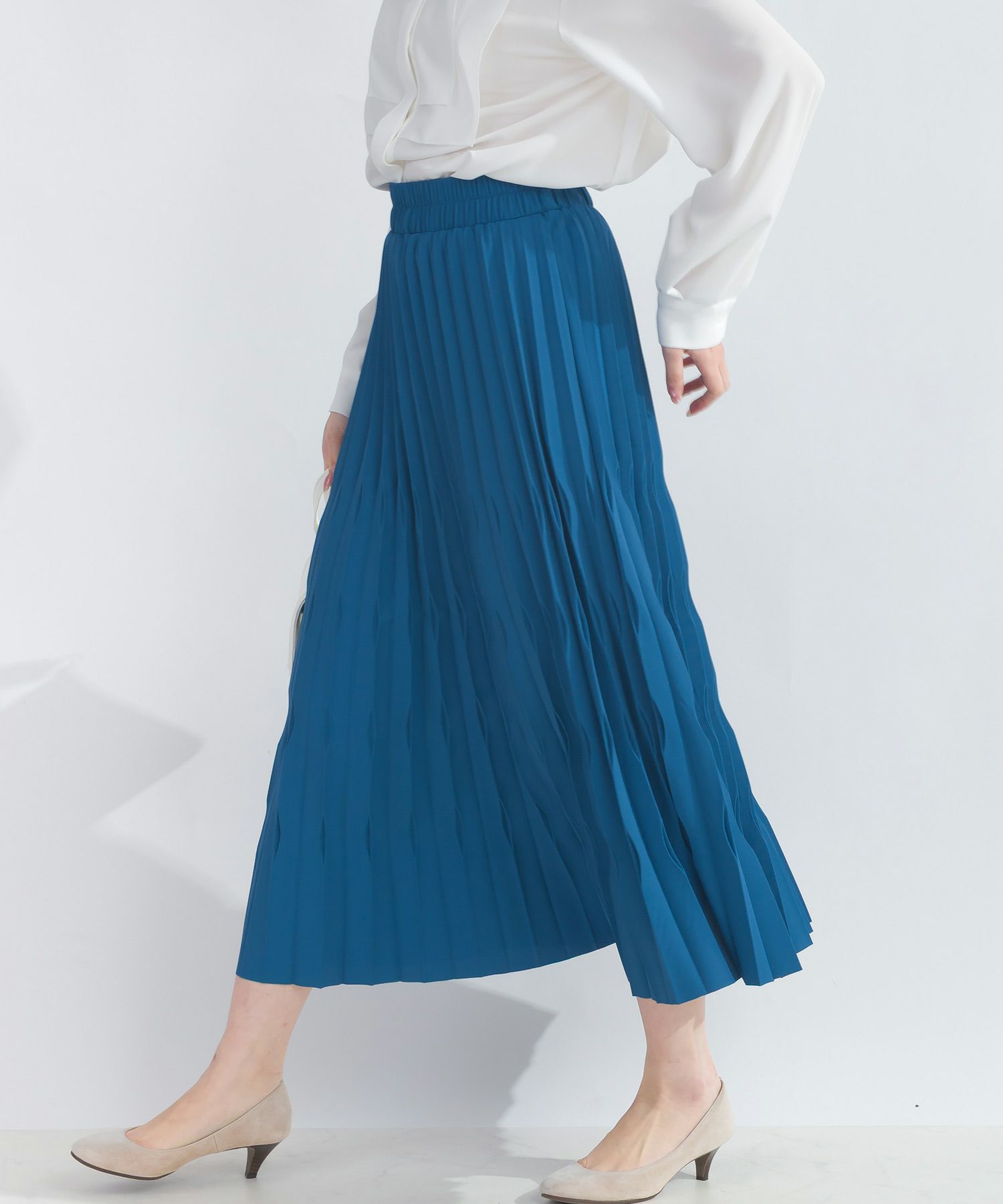 WEB限定】【HANDWASHABLE】ダイヤプリーツスカート | PICCIN (ピッチン