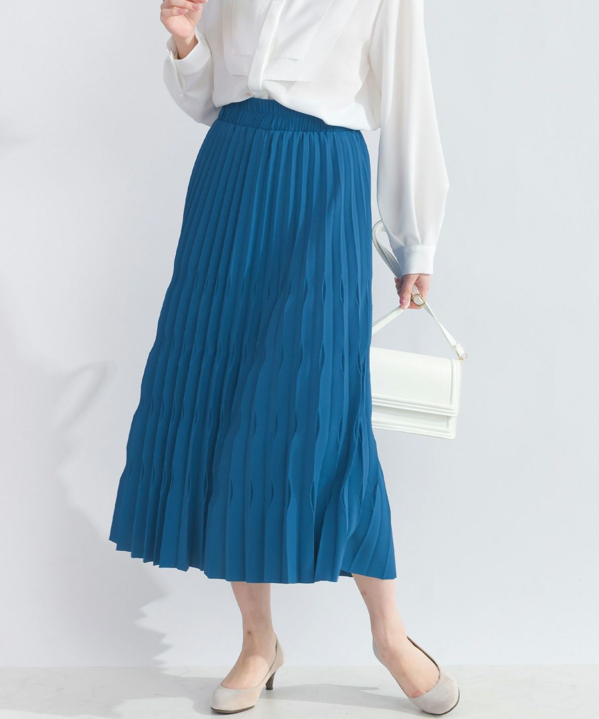 model：H165　着用サイズ：M　ブルー