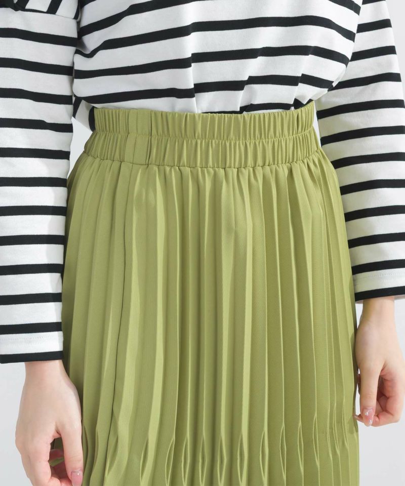 WEB限定】【HANDWASHABLE】ダイヤプリーツスカート | PICCIN (ピッチン