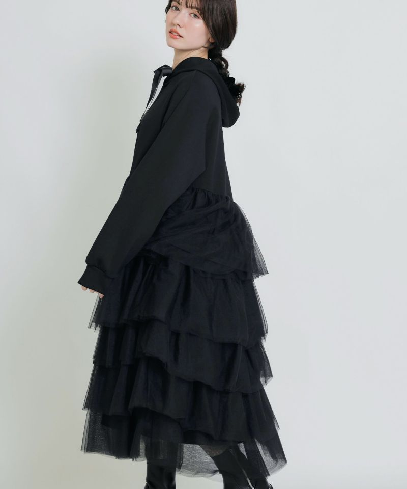 model：H155　着用サイズ：M　ブラック