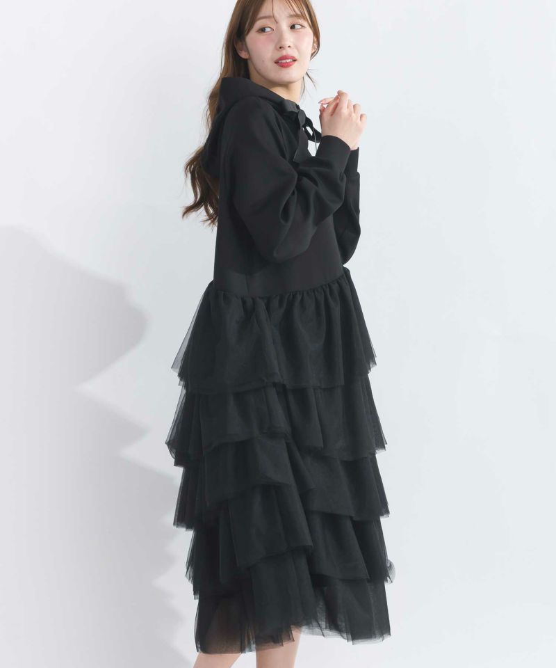 model：H165　着用サイズ：M　ブラック