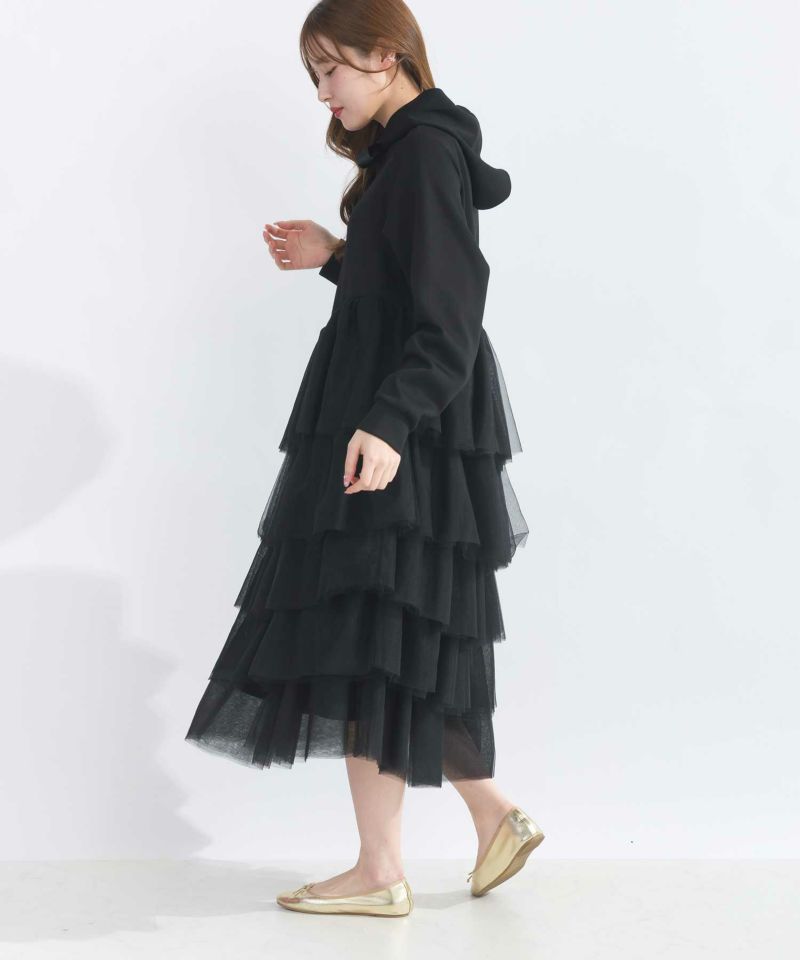 model：H165　着用サイズ：M　ブラック