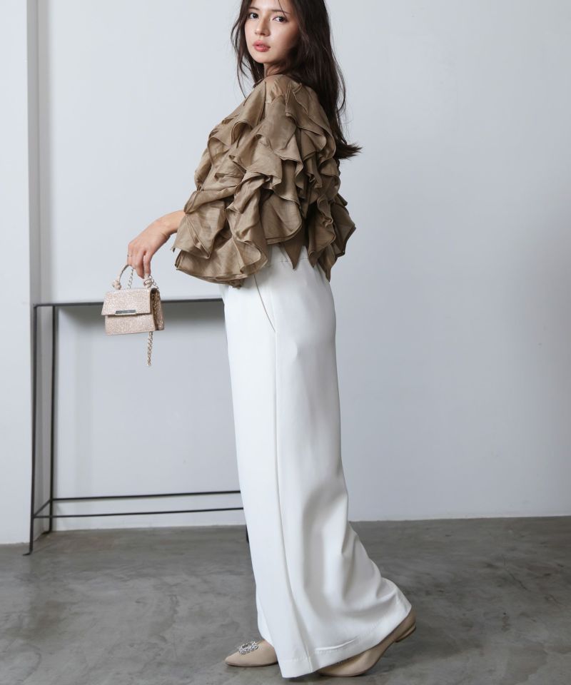 model：H160　着用サイズ：M　キャメル