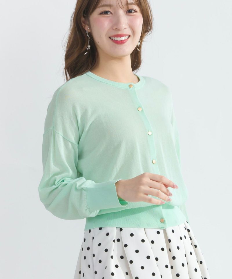 model：H165　着用サイズ：M　グリーン