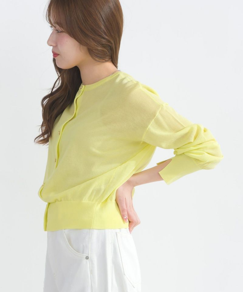 model：H165　着用サイズ：M　イエロー