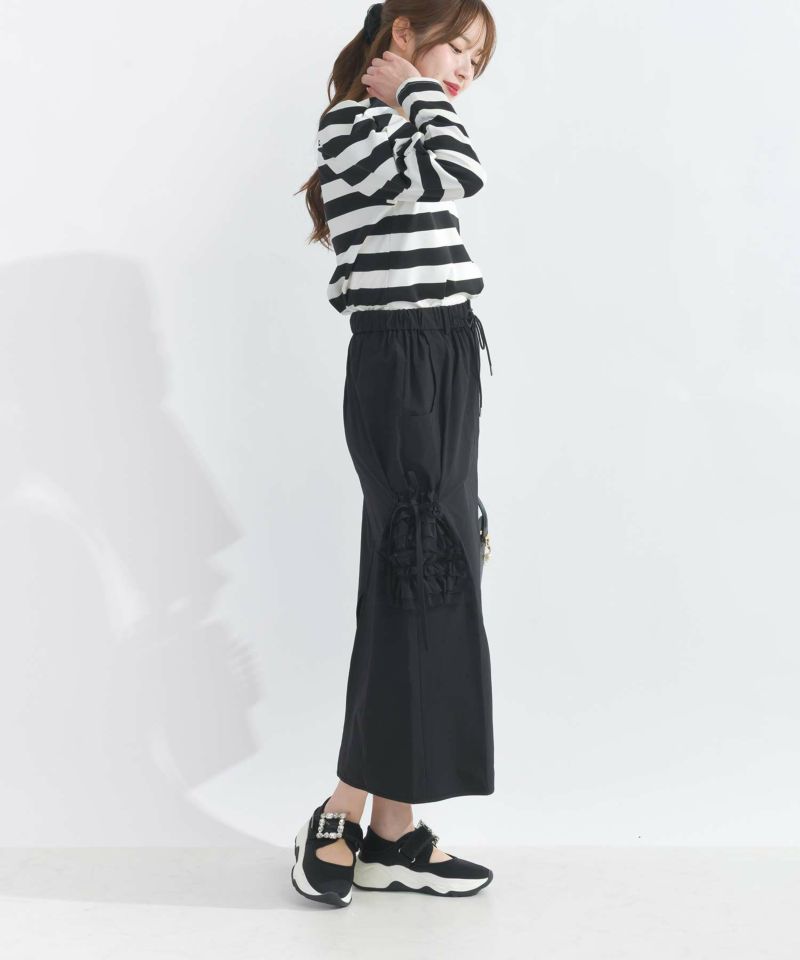 model：H165　着用サイズ：M　ブラック