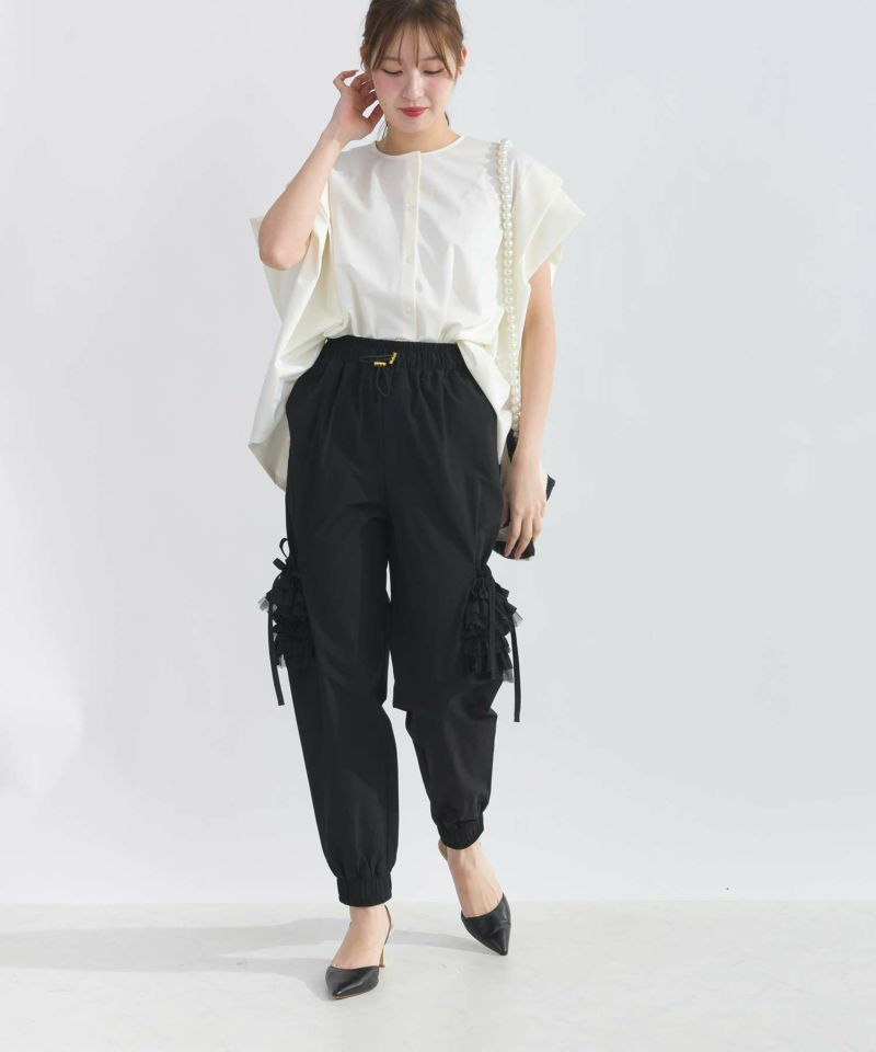 model：H165　着用サイズ：M　ブラック