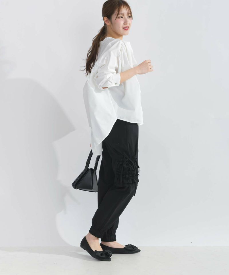 model：H165　着用サイズ：M　ブラック