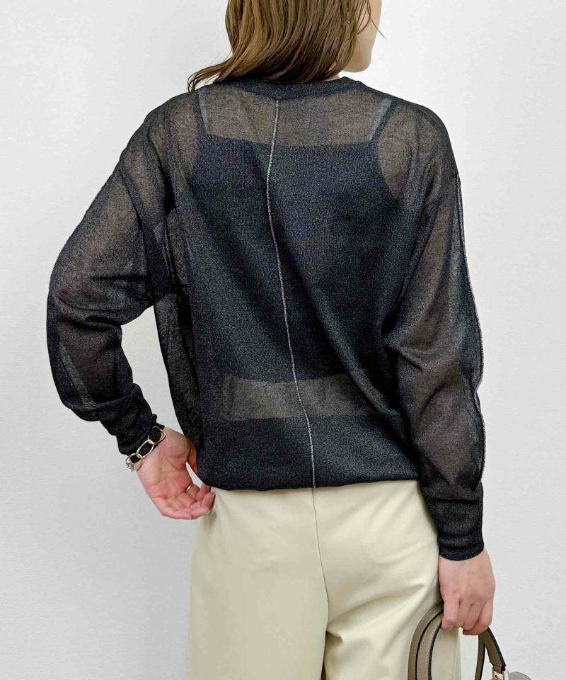 model：H164　着用サイズ：M　ブラック