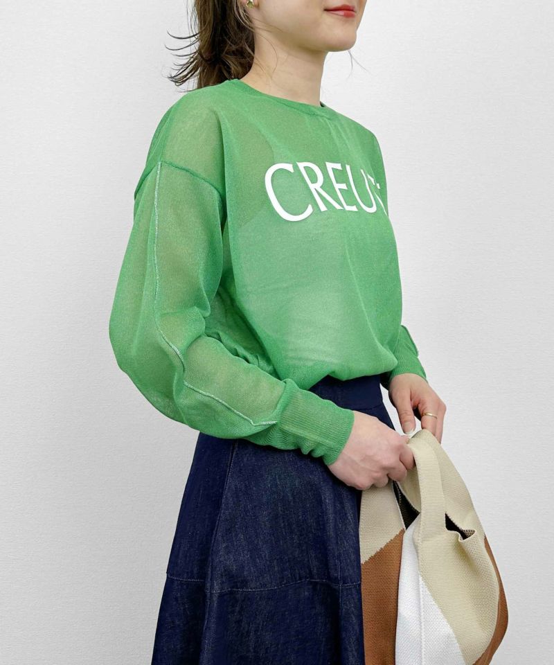 model：H164　着用サイズ：M　グリーン