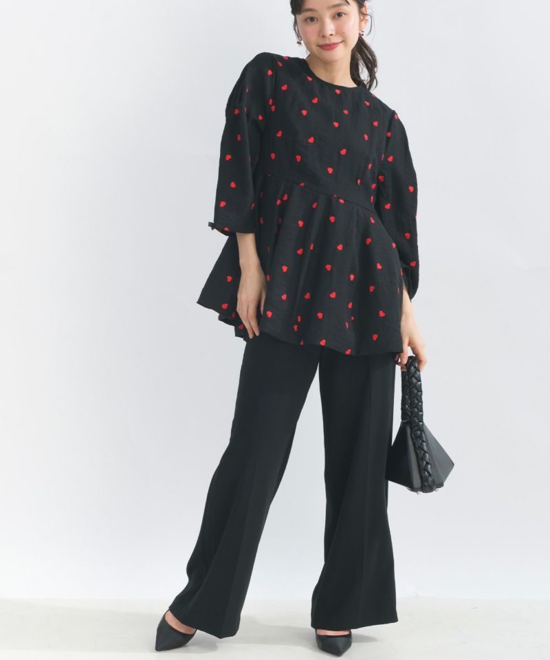 model：H153　着用サイズ：M　ブラック