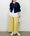 model：H164　着用サイズ：M　イエロー