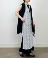 model：H164　着用サイズ：M　オフホワイト