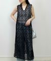 model：H164　着用サイズ：M　ブラック（リボン後ろ）