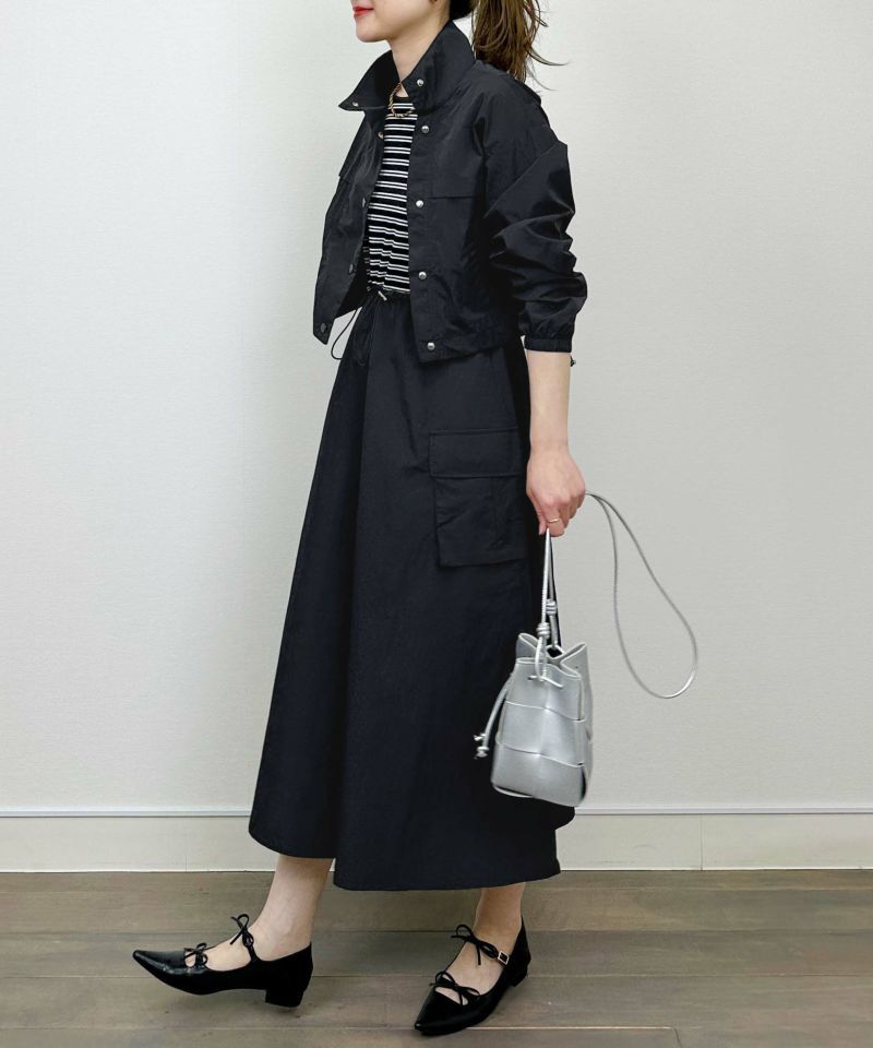 model：H164　着用サイズ：M　ブラック（セットで）