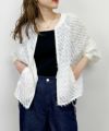 model：H164　着用サイズ：M　アイボリー