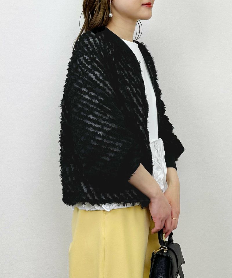 model：H164　着用サイズ：M　ブラック