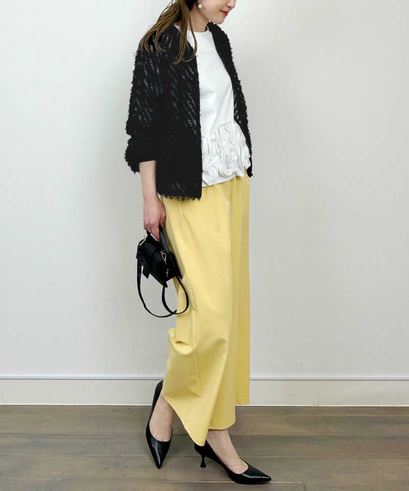 model：H164　着用サイズ：M　ブラック